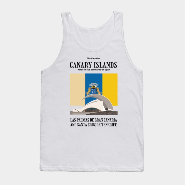 make a journey to Canary Islands Tank Top by KewaleeTee